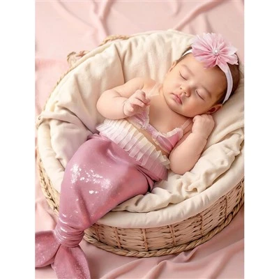 Photoshoot Newborn Mermaid